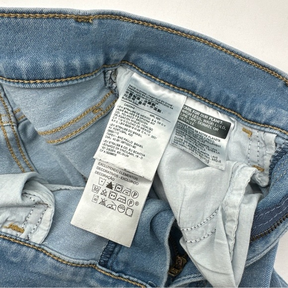 Levi’s Womens 720 High Rise Super Skinny Medium Wash Size 27 Stretch Jeans Levis - Picture 7 of 14